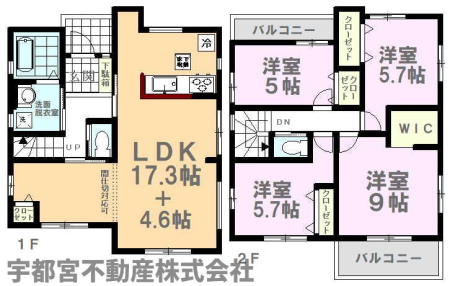  LDK17.3{4.6̍LXƂԂł