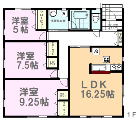  【間取り図】間取り図です。