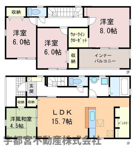  �y�Ԏ��}�z1�����@���S�������[������2�K�̎�Q���i8.0���j�ɂ͍L�X�Ƃ����E�H�[�N�C���N���[�[�b�g�������B�S�����Ɏ��[�����邽�߁A�������X�b�L���ۂĂ܂��B