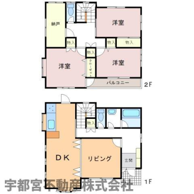  �y�Ԏ��}�z���Ɨ����̍���LDK�􃊃r���O�ƃ_�C�j���O�L�b�`�����d�؂�邽�߁A���q�����v���C�o�V�[�����_��Ɏg���܂��B