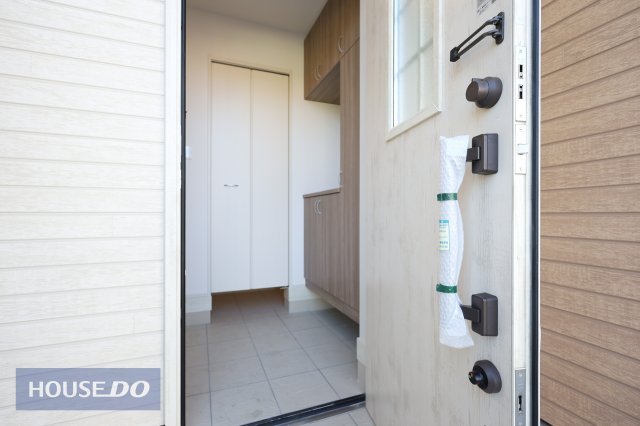  �y�h�Ɛݔ��z���n�����ʐ^�B�Q�d�ň��S�̃_�u�����b�N�B