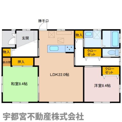  ���傤�ǂ���2LDK�̕����I�g���₷���Ԏ��ł��I